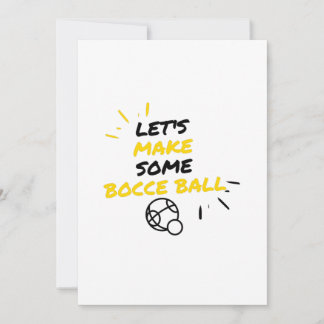 Cartes Pour Fêtes Annuelles Fabricants de sport de boules de bocce