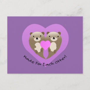 Cartes Pour Fêtes Annuelles Fabriqué pour chaque Otter