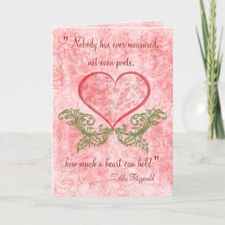 Cartes Pour Fêtes Annuelles Faded Rose (Personalized Romantic Card)