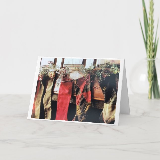 CARTES POUR FÊTES ANNUELLES **FAIRE DE NOUVEAUX SOUVENIRS / FAMILLE & AMIS** (Devant)