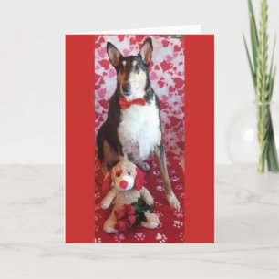 CARTES POUR FÊTES ANNUELLES FAIS-MOI "HEUREUX" ET DIS QUE TU SERAS MA SAINTE V