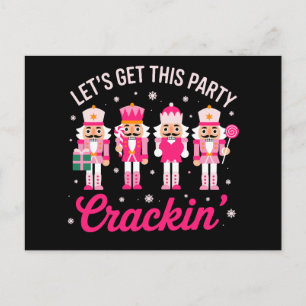 Cartes Pour Fêtes Annuelles Faisons Démarrer Cette Fête de Noël Cracking Casse