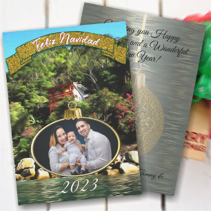 Cartes Pour Fêtes Annuelles Famille Casa Noël Bonita 0759
