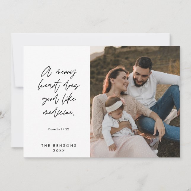 Cartes Pour Fêtes Annuelles Famille Chrétienne Joyeux Noël Religieux Photo (Devant)