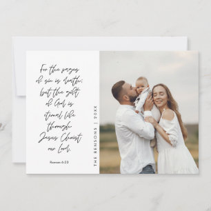 Cartes Pour Fêtes Annuelles Famille Chrétienne Joyeux Noël Religieux Photo