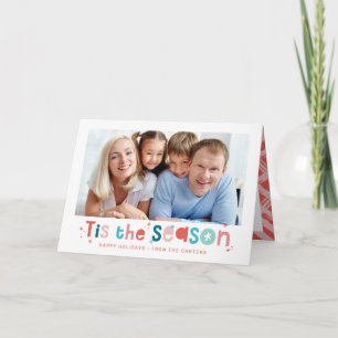 Cartes Pour Fêtes Annuelles FAMILLE MODERNE NOËL PHOTO fun cette saison