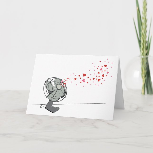 Cartes Pour Fêtes Annuelles fancoeur (Devant)