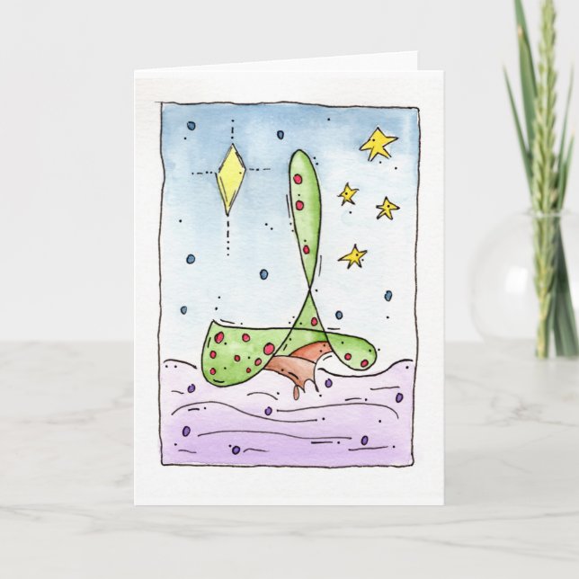 Cartes Pour Fêtes Annuelles "Fancy Tree" Christmas (Devant)