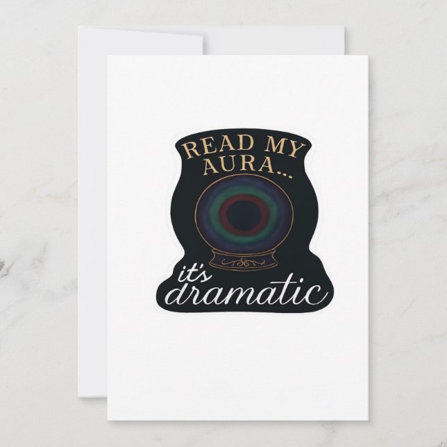 Cartes Pour Fêtes Annuelles Fantaisie gothique – Forêts mystiques, lunes et ma (Devant)