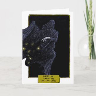 Cartes Pour Fêtes Annuelles fantôme de Noël à venir encore