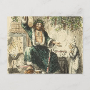 Cartes Pour Fêtes Annuelles Fantôme de Noël présent