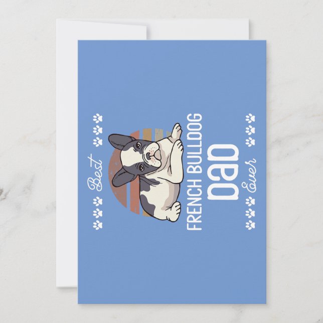 Cartes Pour Fêtes Annuelles Fars Day Amoureux des chiens Propriétaire d'animal (Devant)