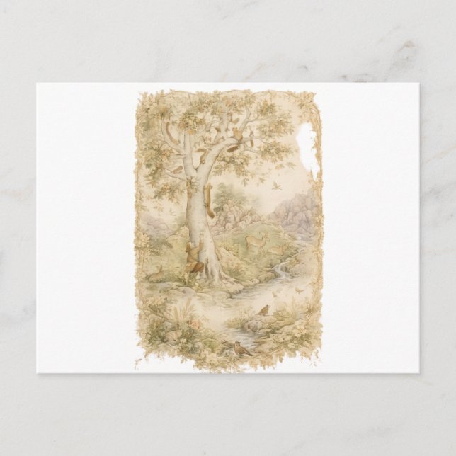 Cartes Pour Fêtes Annuelles Faune (Devant)