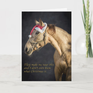 Cartes Pour Fêtes Annuelles Faux à l'air idiot à Noël