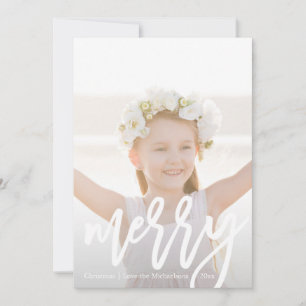 Cartes Pour Fêtes Annuelles Faux Rose Gold Empreinte de léopard Photo Holiday