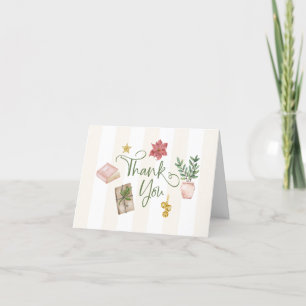 Cartes Pour Fêtes Annuelles Favoris Personnalisés Merci de Noël