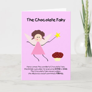 Cartes Pour Fêtes Annuelles Fée au chocolat