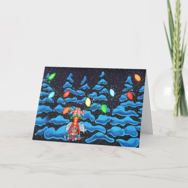 Cartes Pour Fêtes Annuelles Fée de joie (Devant)