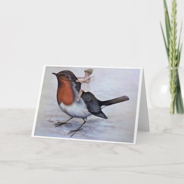 Cartes Pour Fêtes Annuelles Fée de Noël (Devant)