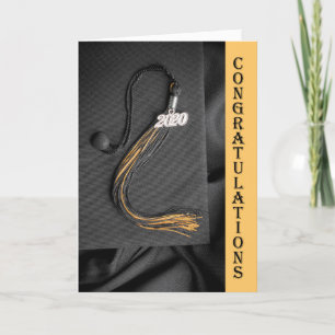 Cartes Pour Fêtes Annuelles Félicitations 2020 Casquette et Gown