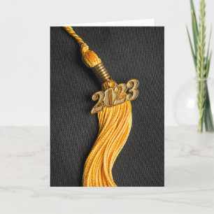 Cartes Pour Fêtes Annuelles Félicitations Graduate Class of 2023 Tassel