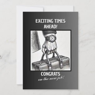 Cartes Pour Fêtes Annuelles Félicitations pour le nouveau travail