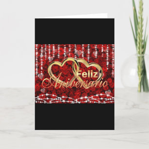 Cartes Pour Fêtes Annuelles Feliz Aniversario, Joyeux Anniversaire