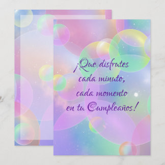 Cartes Pour Fêtes Annuelles ¡Feliz Cumpleaños !