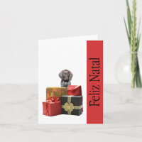 Feliz Natal Allemand Pointeur à cheveux courts Noë