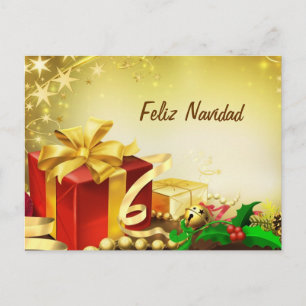 Cartes Pour Fêtes Annuelles Feliz Navidad