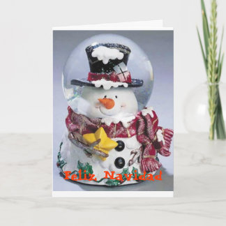 Cartes Pour Fêtes Annuelles Feliz Navidad