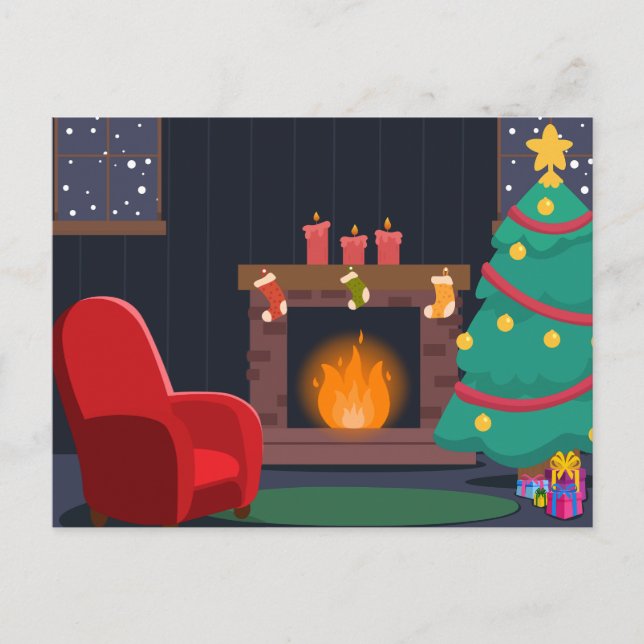 Cartes Pour Fêtes Annuelles feliz navidad (Devant)