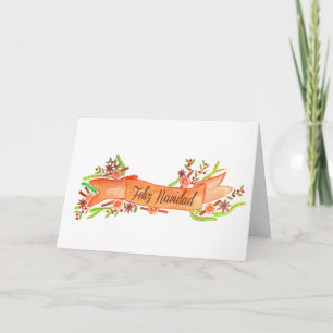 Cartes Pour Fêtes Annuelles Feliz Navidad