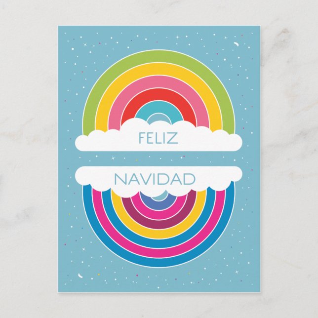 Cartes Pour Fêtes Annuelles Feliz Navidad (Devant)
