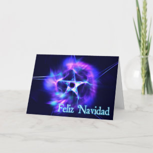 Cartes Pour Fêtes Annuelles Feliz Navidad - Bright Star