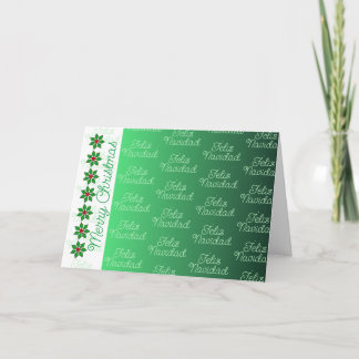 Cartes Pour Fêtes Annuelles Feliz Navidad Christmas