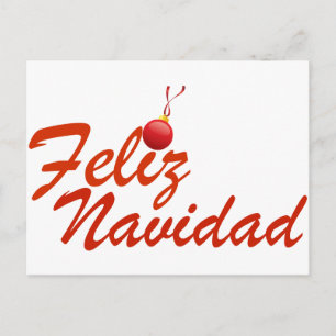 Cartes Pour Fêtes Annuelles Feliz Navidad Joyeux Noël