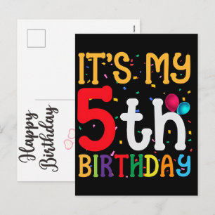 Cartes Pour Fêtes Annuelles Femme d'anniversaire Fille Enfants Famille Célébra