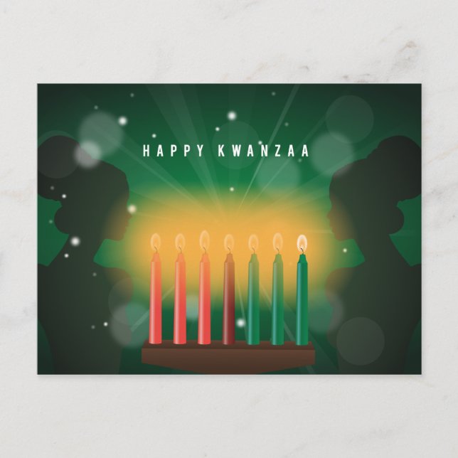 Cartes Pour Fêtes Annuelles femmes africaines joyeux kwanzaa (Devant)