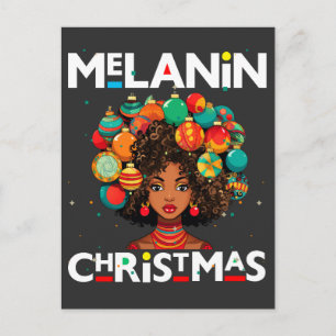 Cartes Pour Fêtes Annuelles Femmes noires mélanine de Noël sista Sistas de Noë