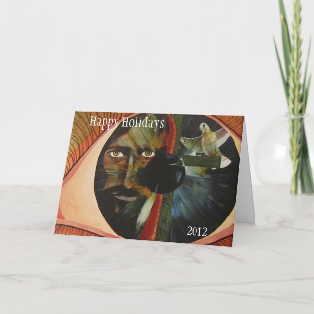 Cartes Pour Fêtes Annuelles Fenêtre vers l'âme (Devant)