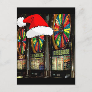 Cartes Pour Fêtes Annuelles Fentes de Noël à Las Vegas
