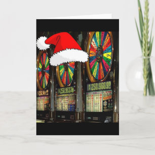 Cartes Pour Fêtes Annuelles Fentes de Noël à Las Vegas