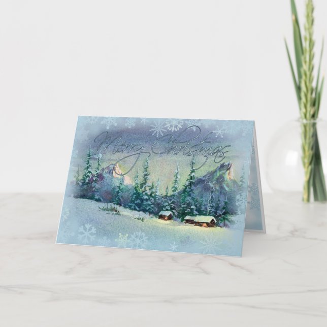 Cartes Pour Fêtes Annuelles FERME DE NOËL par SHARON SHARPE (Devant)