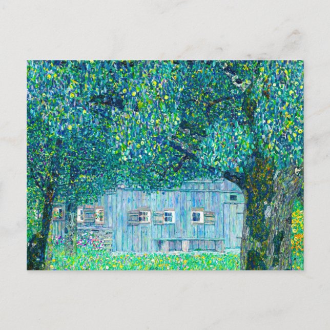Cartes Pour Fêtes Annuelles Ferme Gustav Klimt en Haute-Autriche (Devant)