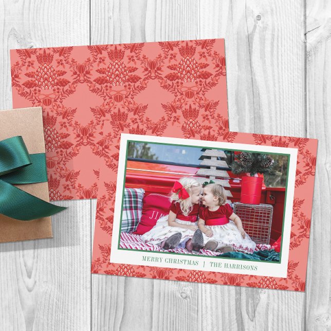 Cartes Pour Fêtes Annuelles Festif Ananas (Créateur téléchargé)