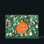 Cartes Pour Fêtes Annuelles Festif Whimsical de Noël Nutcracker<br><div class="desc">Apportez une touche ludique à vos salutations de vacances avec notre Carte Whimsical Christmas Nutcracker! Avec son design charmant et ses détails festifs, cette carte ajoute une touche ludique et fantaisiste à vos souhaits saisonniers. Parfait pour ajouter une touche personnelle à vos messages de vacances, cette carte vous permet de...</div>