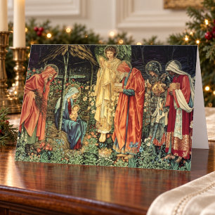 Cartes Pour Fêtes Annuelles Festin d'épiphanie des trois Rois Nativity