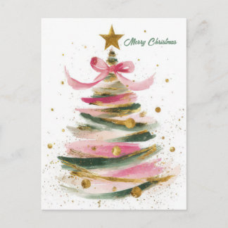 Cartes Pour Fêtes Annuelles Festive Christmas Tree Greeting