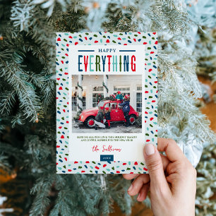 Cartes Pour Fêtes Annuelles Festive Happy Everything 4 Photo